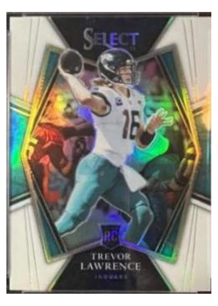 2021 Panini Select Base Set Trevor Lawrence #143 card