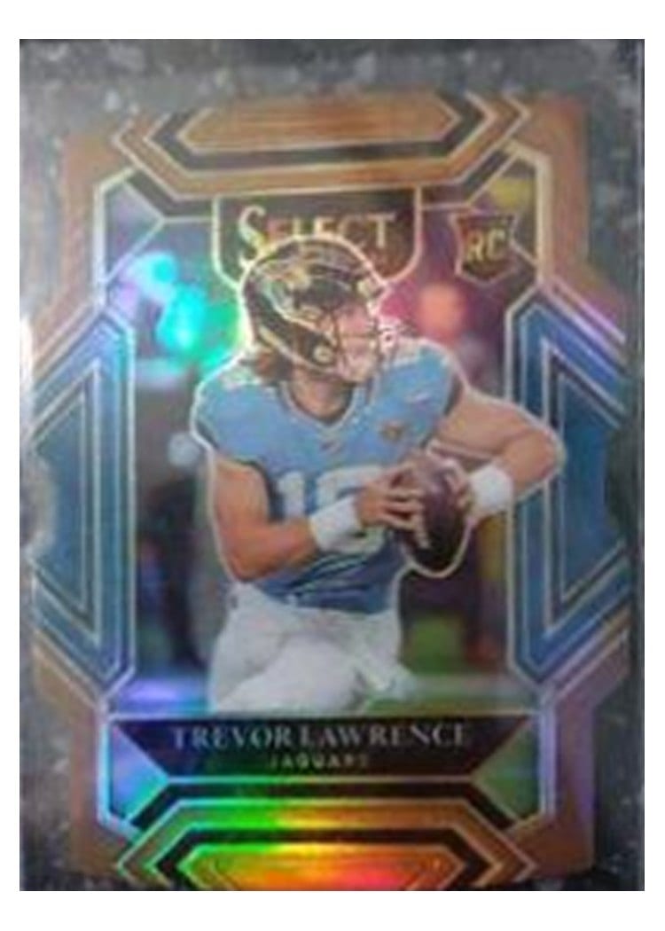 2021 Panini Select Base Set Trevor Lawrence #243 card