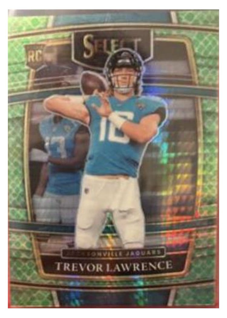 2021 Panini Select Base Set Trevor Lawrence #243 card