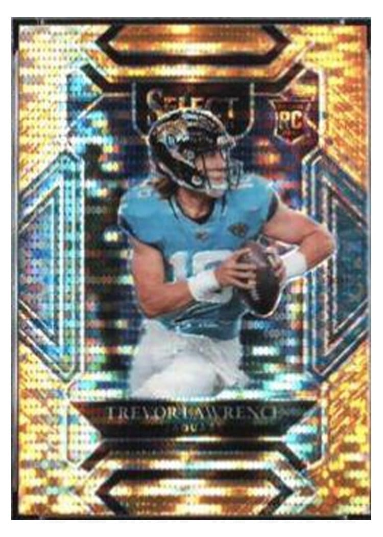 2021 Panini Select Base Set Trevor Lawrence #243 card
