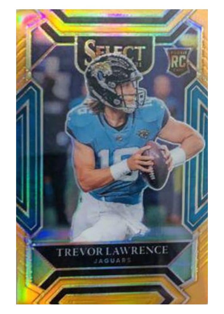 2021 Panini Select Base Set Trevor Lawrence #243 card