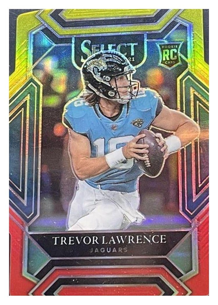2021 Panini Select Base Set Trevor Lawrence #243 card
