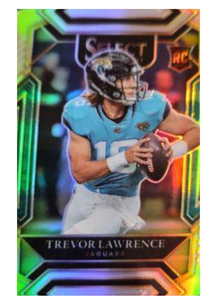 2021 Panini Select Base Set Trevor Lawrence #243 card