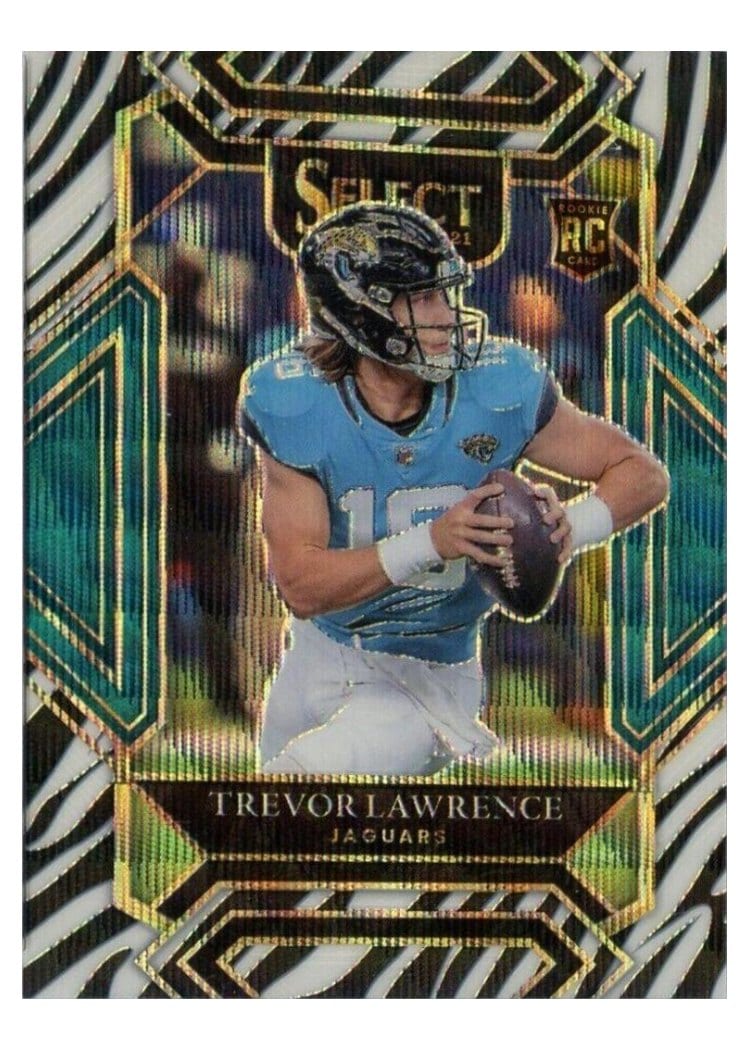 2021 Panini Select Base Set Trevor Lawrence #243 card
