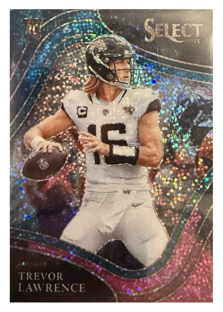 2021 Panini Select Base Set Trevor Lawrence #343 card