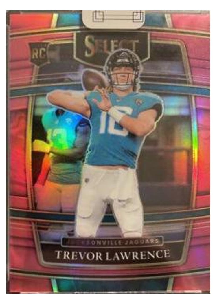 2021 Panini Select Base Set Trevor Lawrence #343 card
