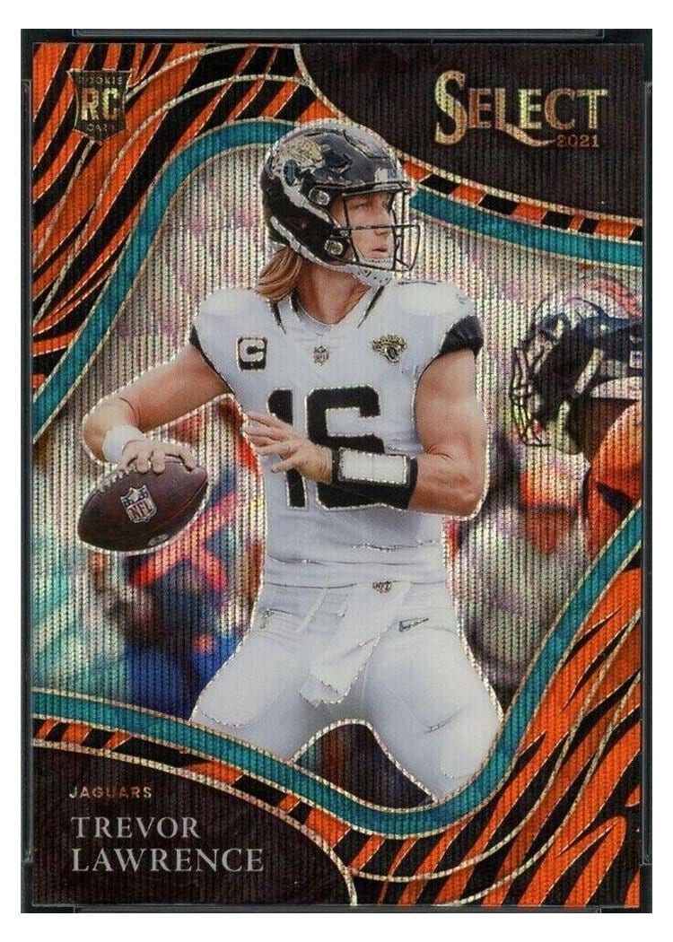 2021 Panini Select Base Set Trevor Lawrence #343 card