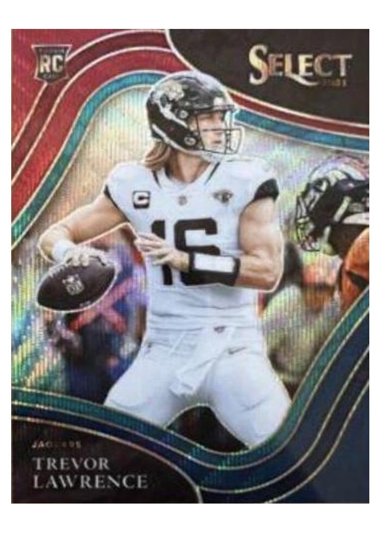 2021 Panini Select Base Set Trevor Lawrence #343 card