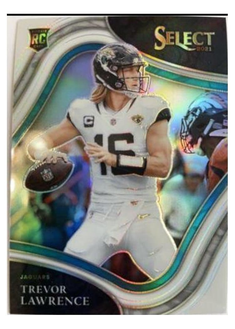 2021 Panini Select Base Set Trevor Lawrence #343 card