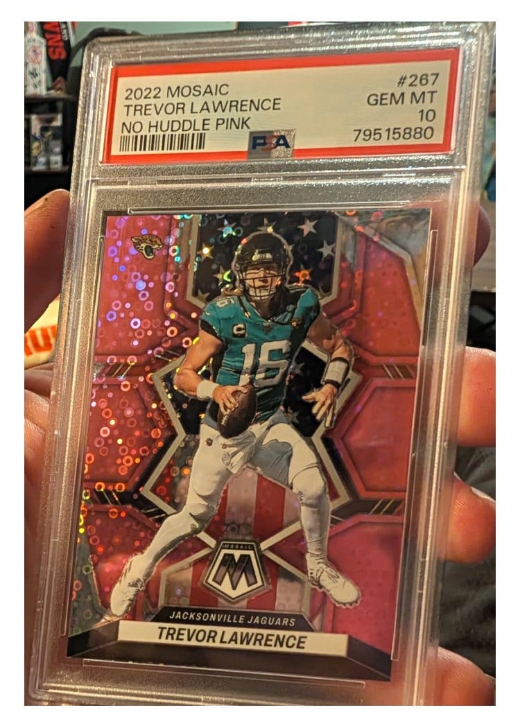 2022 Panini Mosaic Trevor Lawrence #267 card