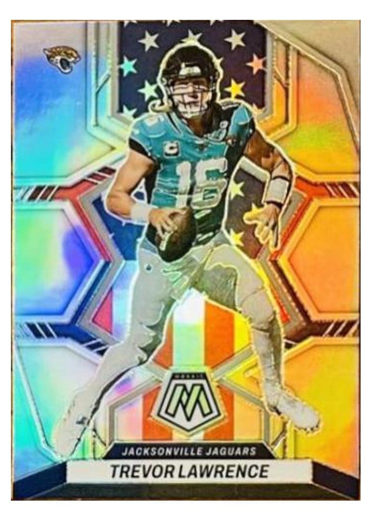 2022 Panini Mosaic Trevor Lawrence #267 card