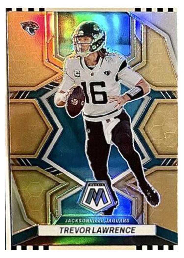 2022 Panini Mosaic Base Set Trevor Lawrence Honeycomb #88 card