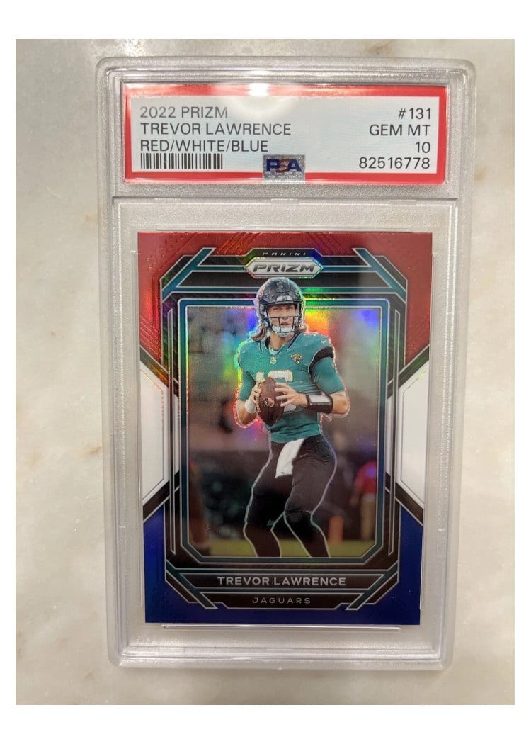 2022 Panini Prizm Base Set Trevor Lawrence #131 card