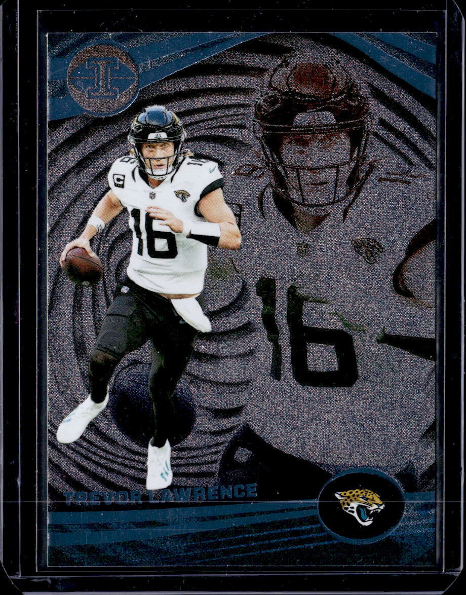 Trevor Lawrence 2023 Panini Illusions Trophy Collection card