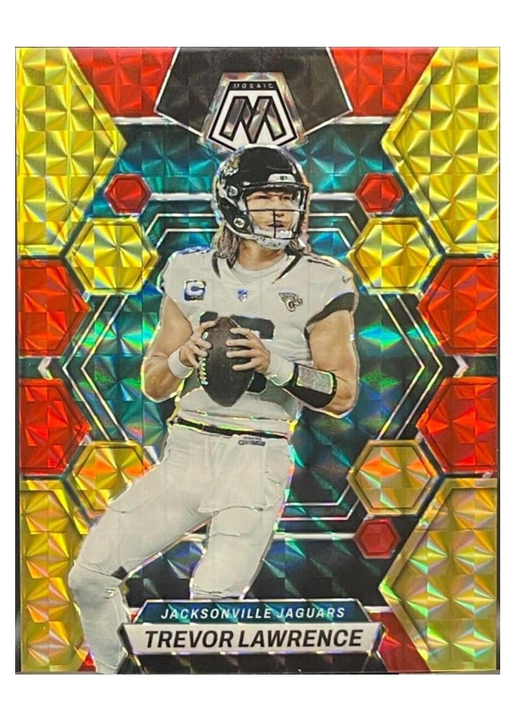 2023 Panini Mosaic Base Set Trevor Lawrence #102 card