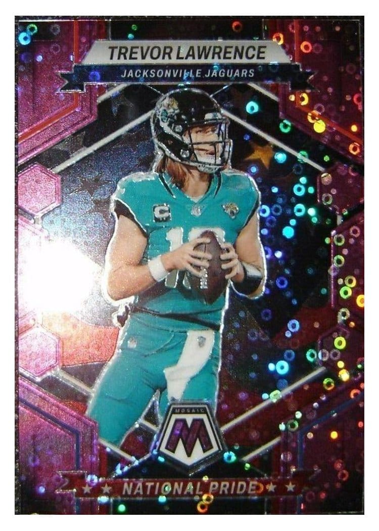 2023 Panini Mosaic Base Set Trevor Lawrence #256 card