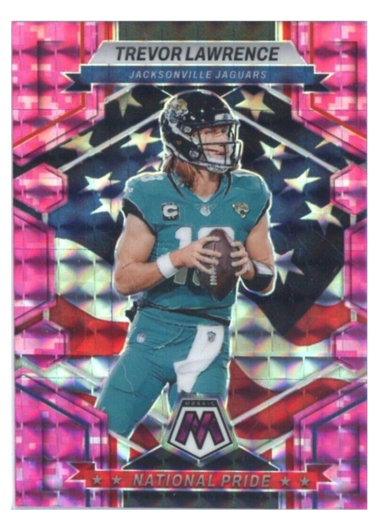 2023 Panini Mosaic Base Set Trevor Lawrence #256 card