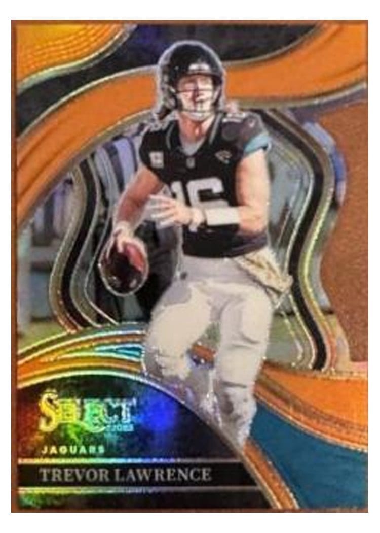 2023 Panini Select Base Set Trevor Lawrence #212 card