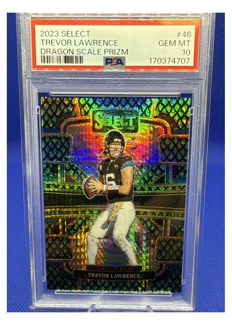2023 Panini Select Base Set Trevor Lawrence #46 card