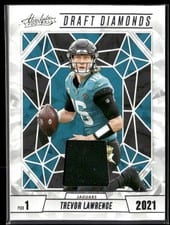 2024 Panini Absolute Draft Diamonds Jersey Trevor Lawrence #DDJ-TLE card