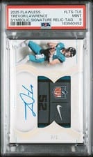 2025 Panini Flawless Laundry Tag Signatures Trevor Lawrence #3