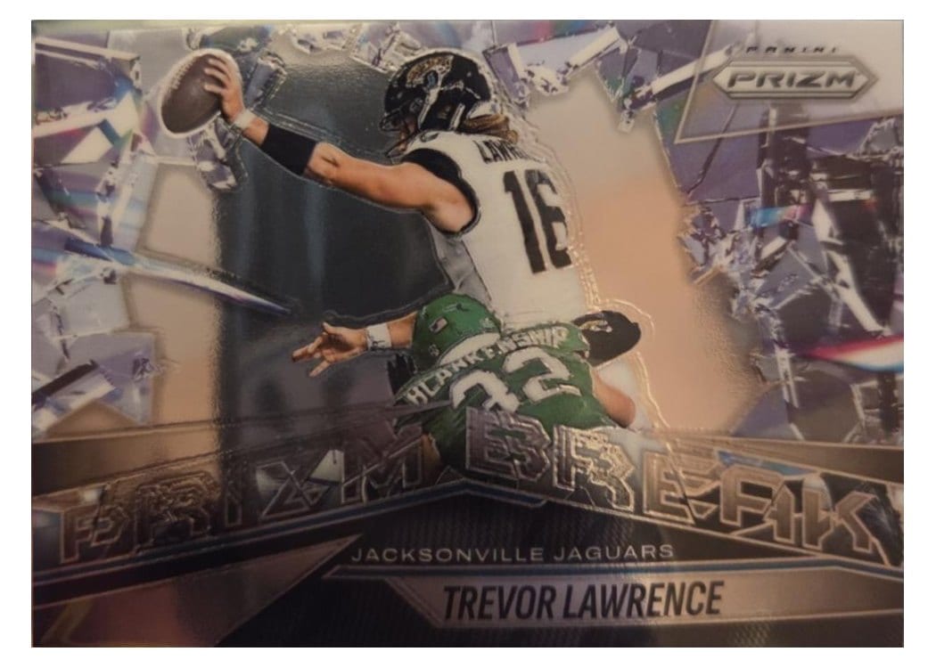 2025 Panini Prizm Break Trevor Lawrence #1 card