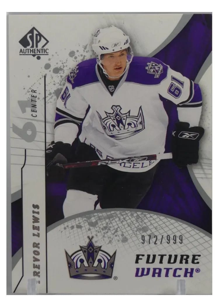2008 SP Authentic Trevor Lewis #165 card