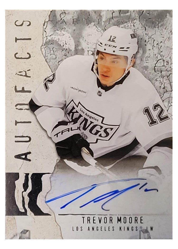 2025-26 Upper Deck Artifacts Autofacts Trevor Moore #AF-TM card
