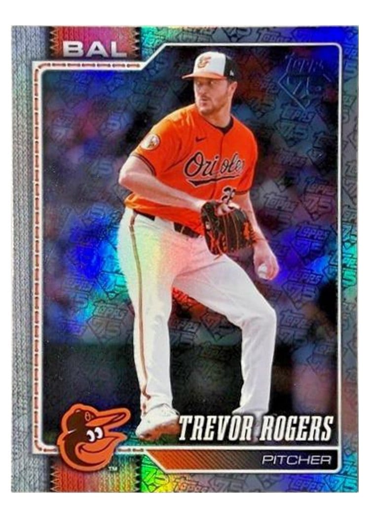 2026 Topps Base Set Trevor Rogers 75 Years #80 card