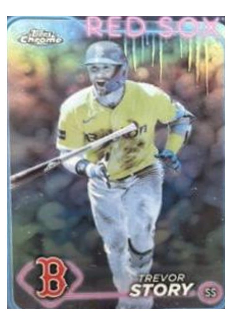 2024 Topps Chrome Base Set Trevor Story #279 card