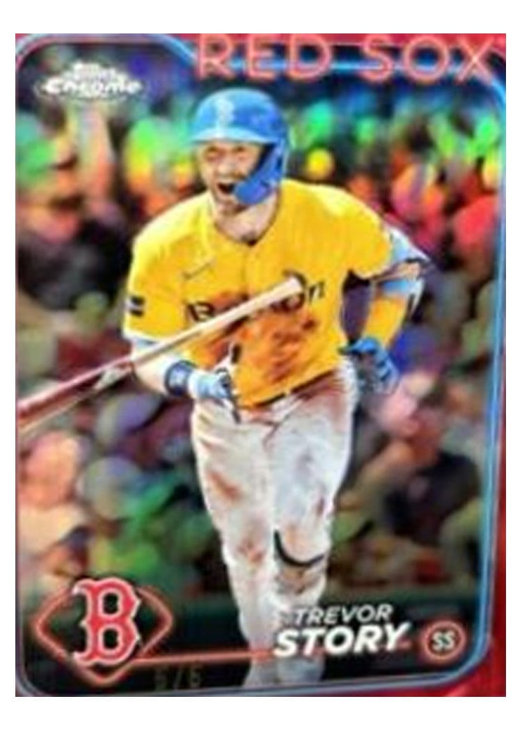 2024 Topps Chrome Base Set Trevor Story #279 card
