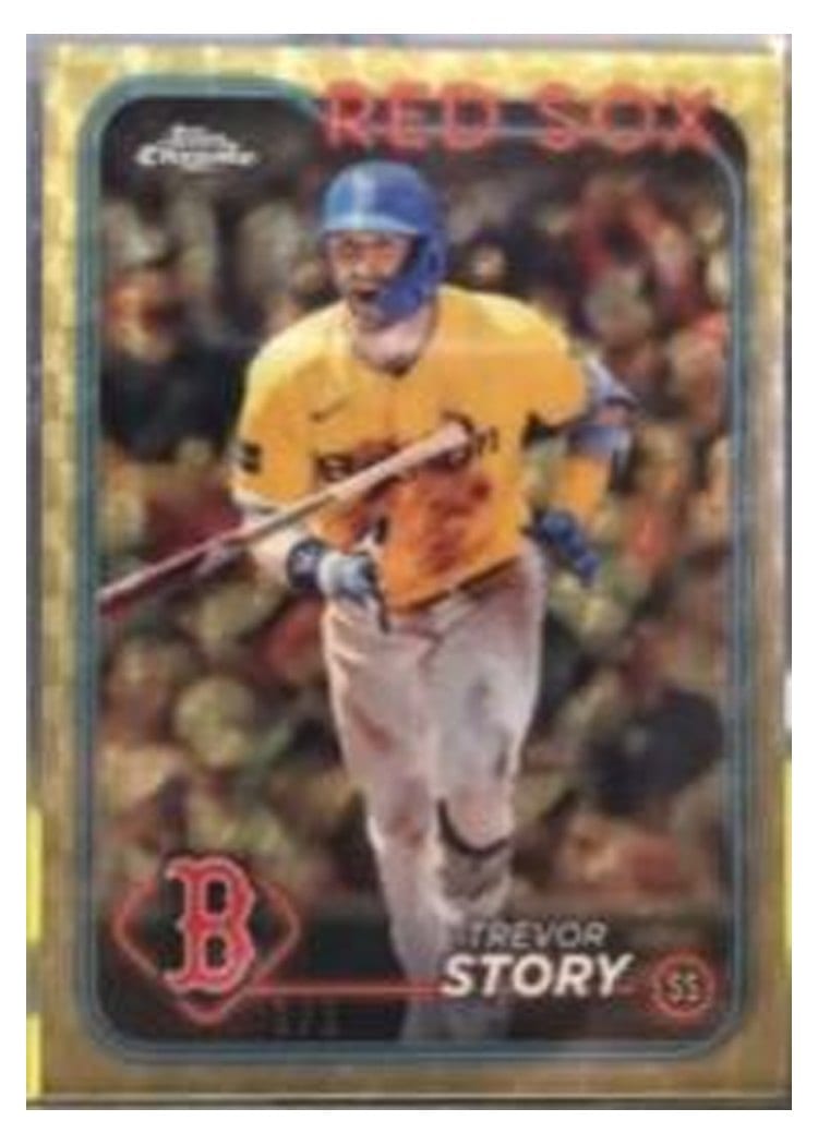 2024 Topps Chrome Base Set Trevor Story #279 card