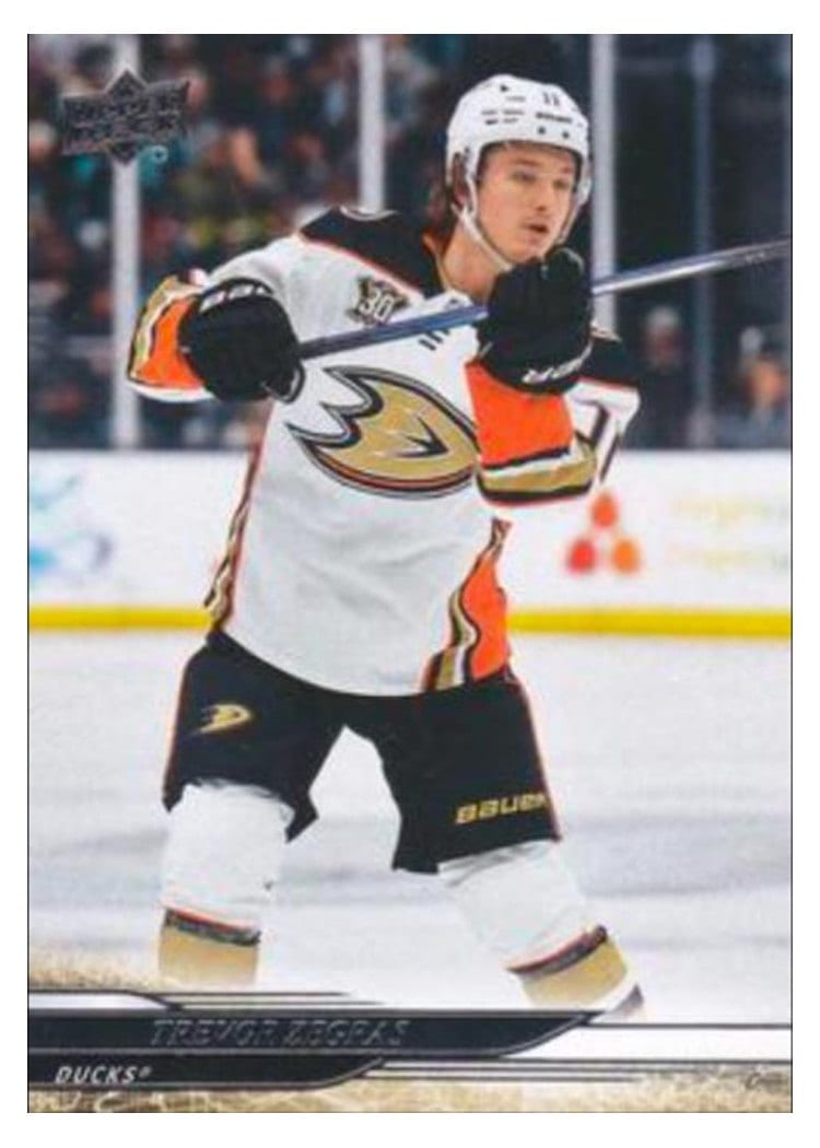 2024-25 Upper Deck Base Set Trevor Zegras #251 card