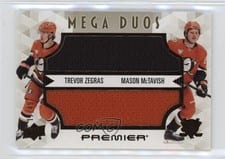 2024-25 Upper Deck Premier Premier Mega Jersey Duos Trevor Zegras/Mason McTavish #PM2-ZM card