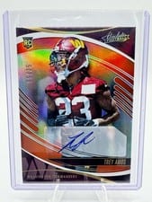 2025 Panini Absolute Signature Rookies Trey Amos #190 card