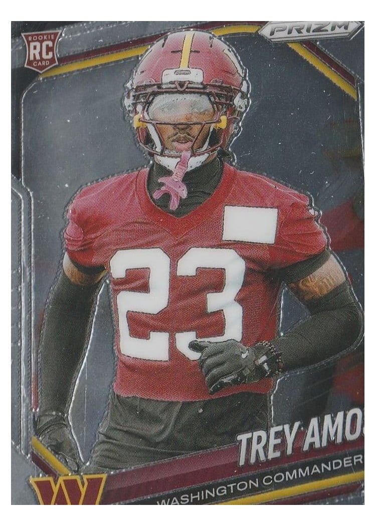 2025 Panini Prizm Base Set Trey Amos #400 card