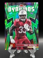 2024 Finest Dynamos Trey Benson #DYN-9 card