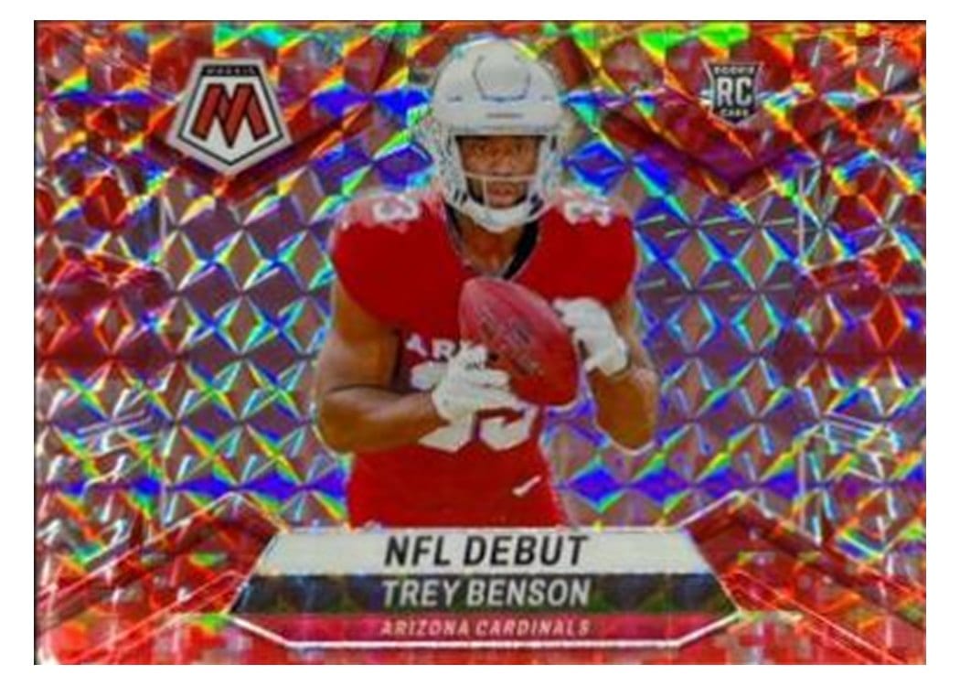 2024 Panini Mosaic Base Set Trey Benson #277 card