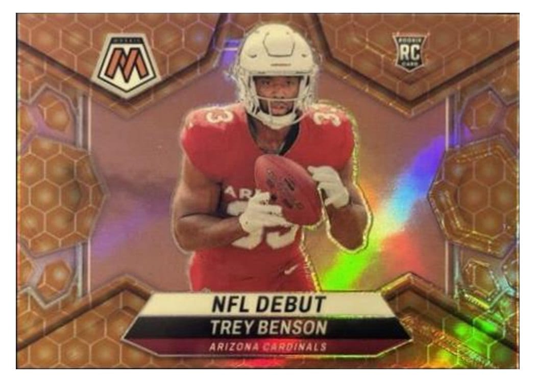2024 Panini Mosaic Base Set Trey Benson #277 card