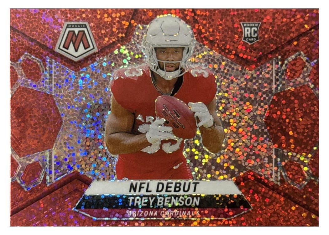 2024 Panini Mosaic Base Set Trey Benson #277 card