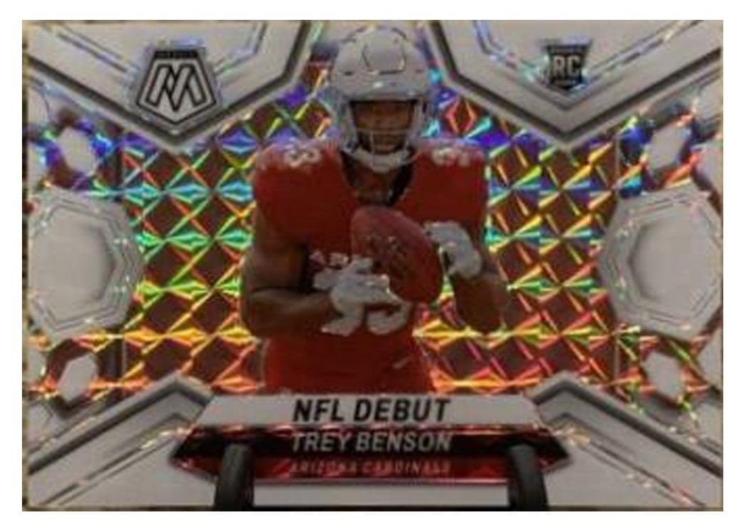 2024 Panini Mosaic Base Set Trey Benson #277 card