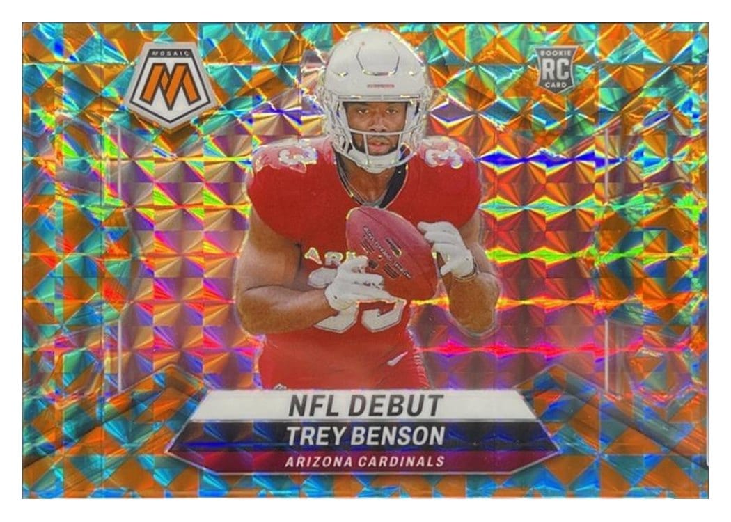 2024 Panini Mosaic Base Set Trey Benson #277 card
