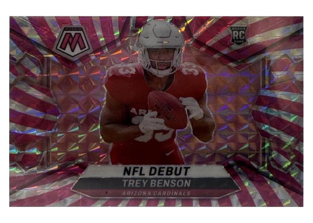 2024 Panini Mosaic Base Set Trey Benson #277 card