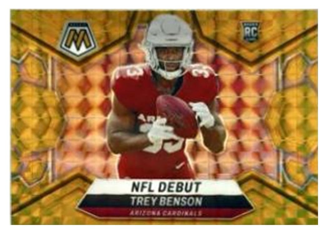 2024 Panini Mosaic Base Set Trey Benson #277 card
