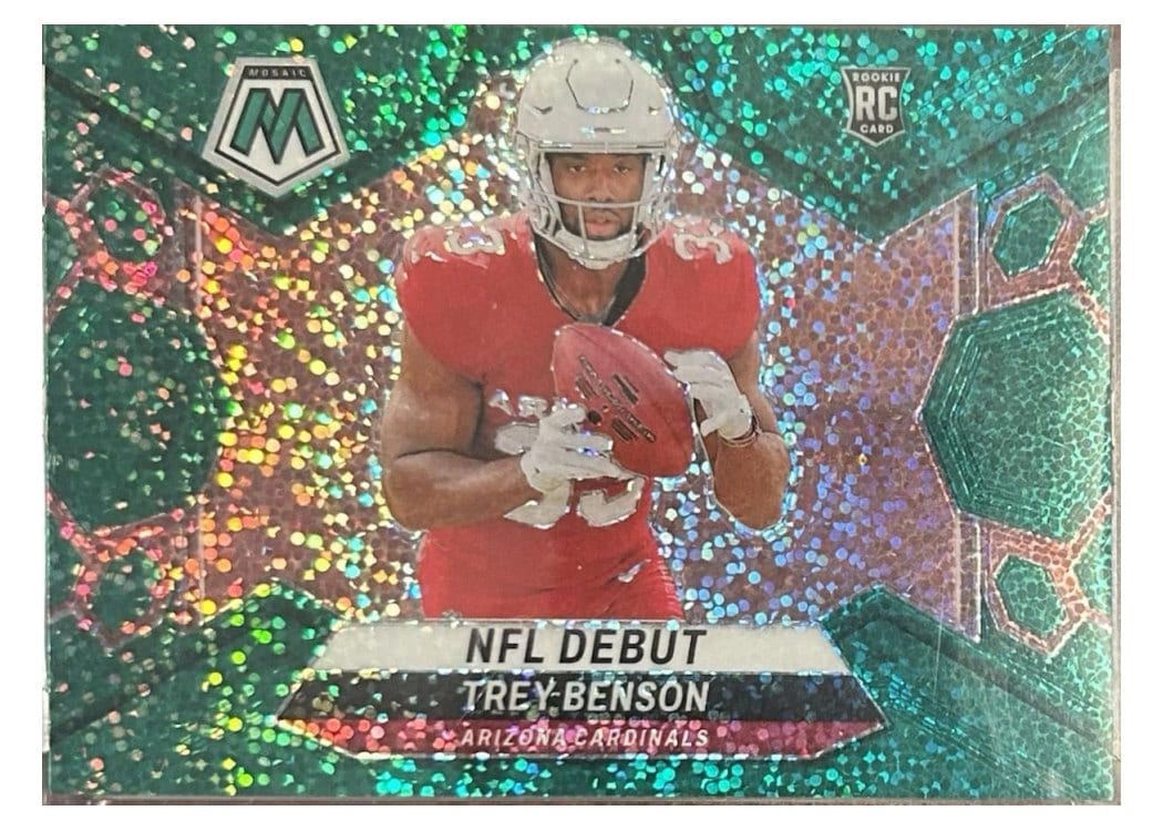 2024 Panini Mosaic Base Set Trey Benson #277 card