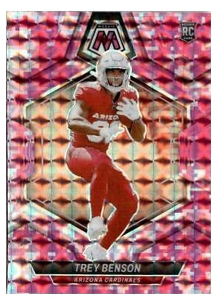 2024 Panini Mosaic Base Set Trey Benson #360 card