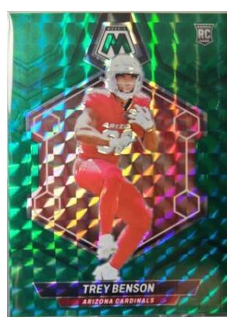 2024 Panini Mosaic Base Set Trey Benson #360 card