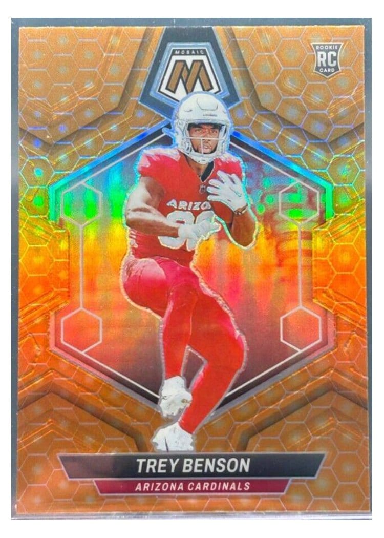 2024 Panini Mosaic Base Set Trey Benson #360 card