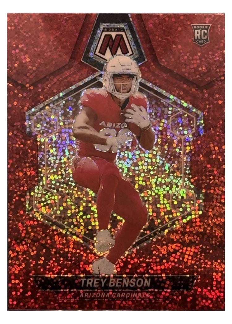 2024 Panini Mosaic Base Set Trey Benson #360 card