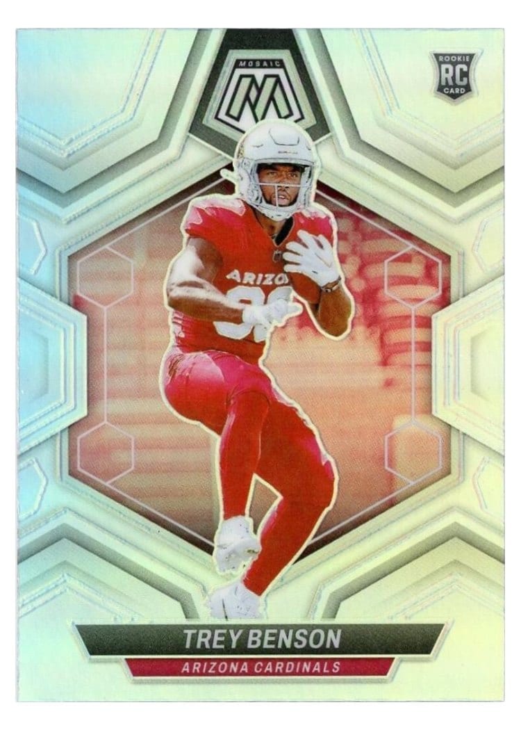 2024 Panini Mosaic Base Set Trey Benson #360 card